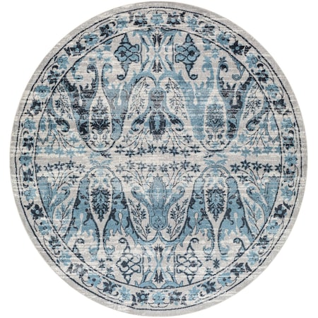 Livabliss Lavadora LVR-2333 Machine Washable Area Rug LVR2333-67RD